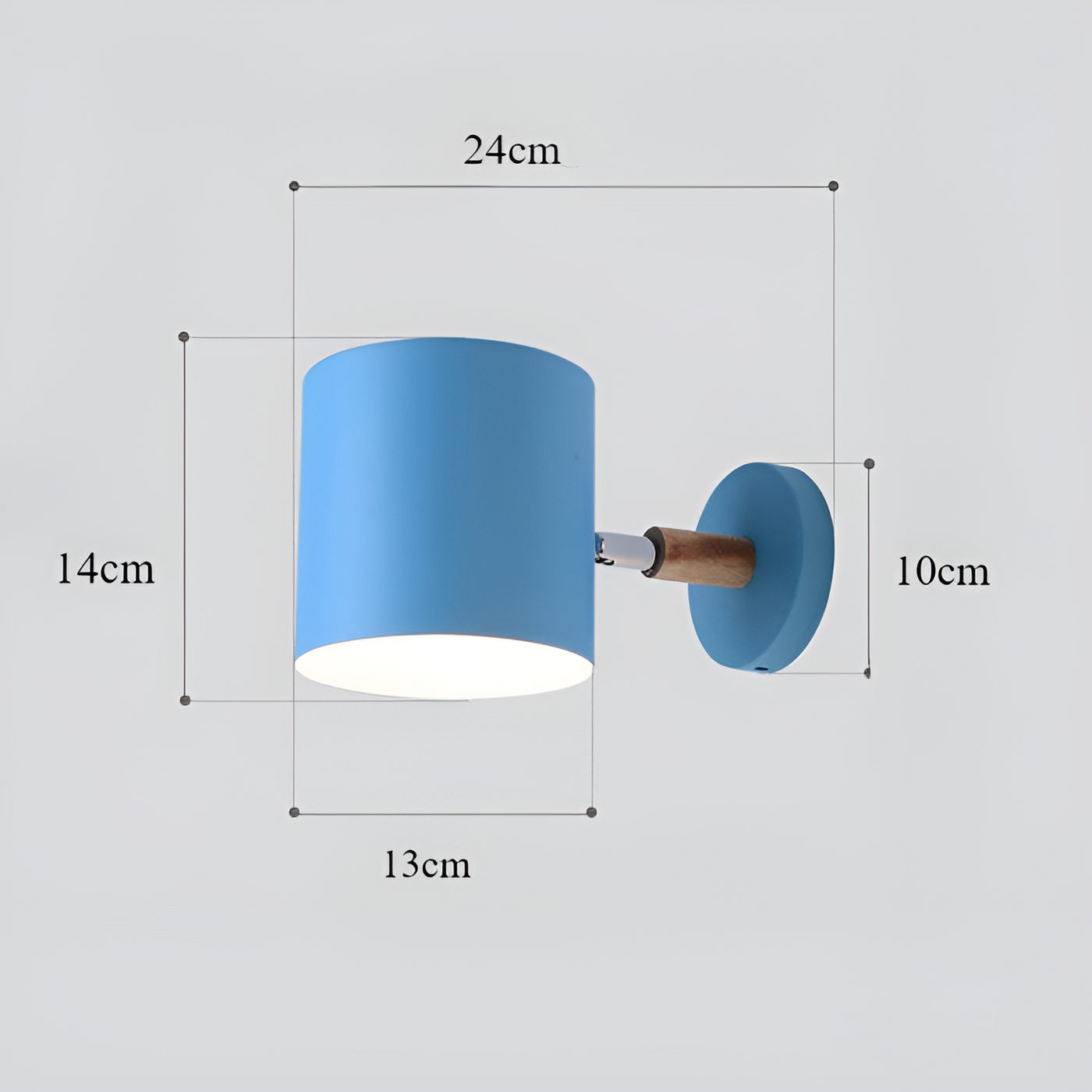 LumiPastel Væglampe – Skandinavisk Design med Justerbar Lys Bonusvis