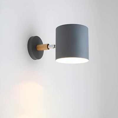 LumiPastel Væglampe – Skandinavisk Design med Justerbar Lys Grå Bonusvis