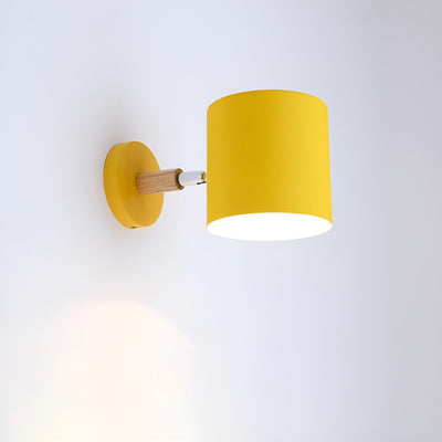 LumiPastel Væglampe – Skandinavisk Design med Justerbar Lys GUL Bonusvis