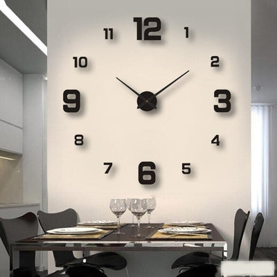 Moderne Vægur i Acrylt – Præcis Quartz Mekanisme og Elegant Design Bonusvis