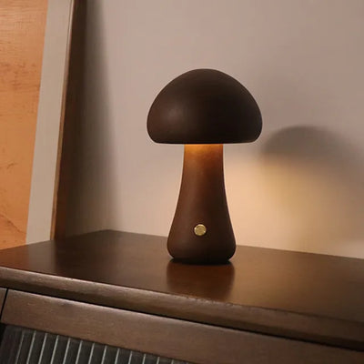 Mushglow Trådløs Svampelampe – Minimalistisk Design og Fleksibel Belysning Bonusvis