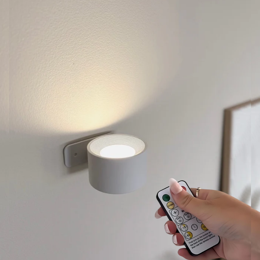 Trådløs 360° LED Bord- og Væglampe – Fleksibel Belysning til Alle Rum Bonusvis