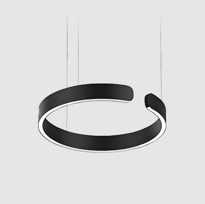 CeilingGlow Hængelampe – Moderne og Tidløst Design med Justérbar Højde Sort ibenholt Bonusvis