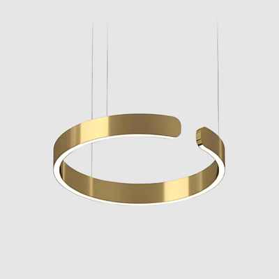 CeilingGlow Hængelampe – Moderne og Tidløst Design med Justérbar Højde Gylden udstråling Bonusvis