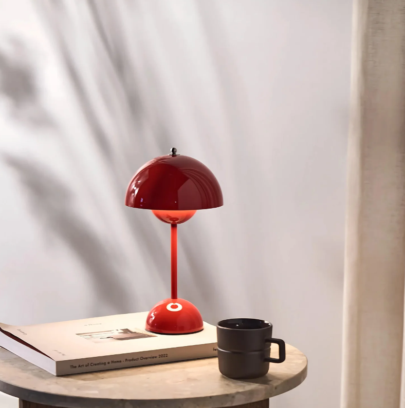 TruffleGlow Mini Trådløs Bordlampe – Elegant Design med Lang Batterilevetid Bonusvis