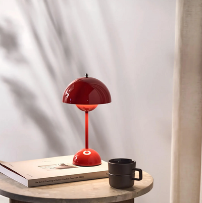 TruffleGlow Mini Trådløs Bordlampe – Elegant Design med Lang Batterilevetid Bonusvis