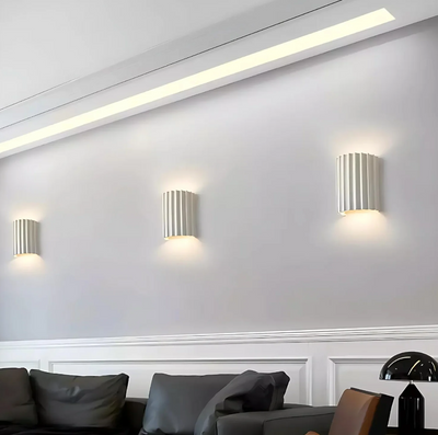 WallGlow Væglampe – Elegant Design i Høj Kvalitet Resin Bonusvis