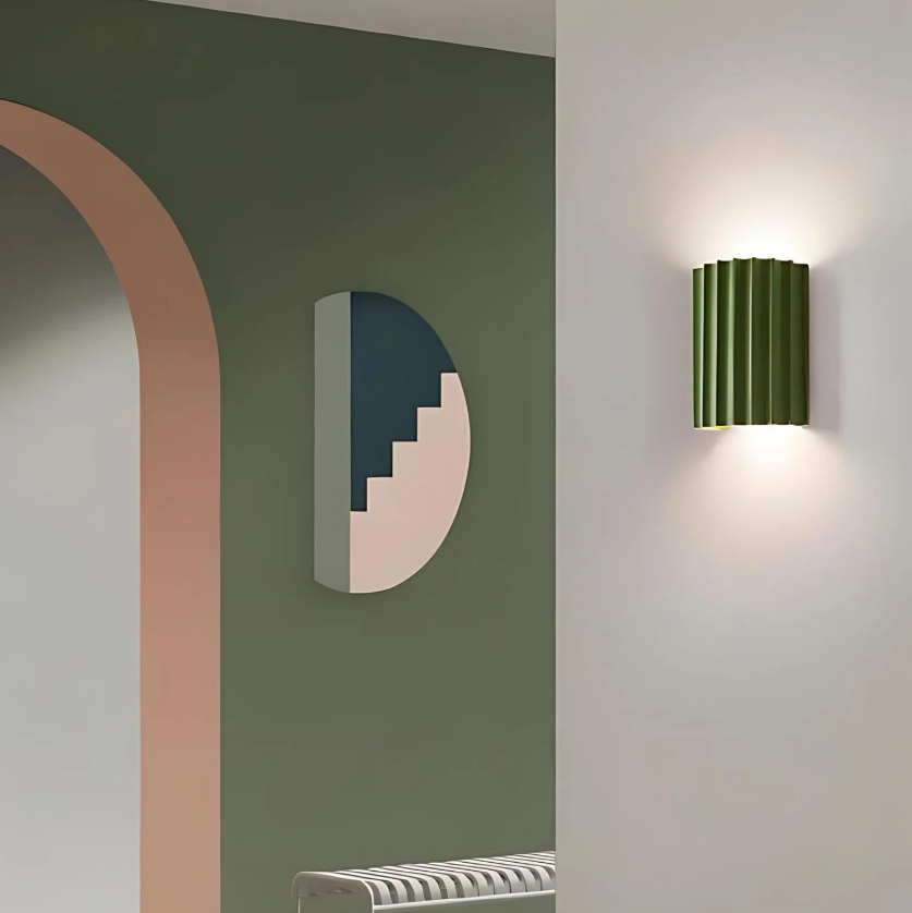 WallGlow Væglampe – Elegant Design i Høj Kvalitet Resin Bonusvis