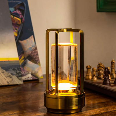 AuroraGlow Trådløs Bordlampe – Elegant Design med Lang Batterilevetid Bonusvis