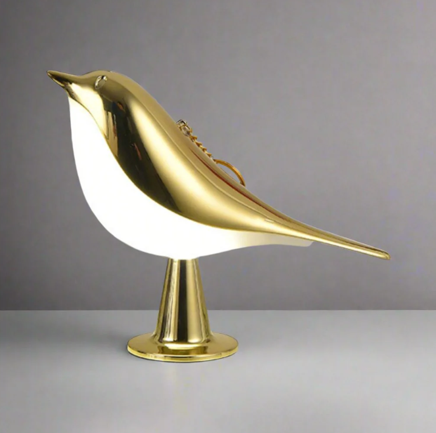 Oiseau Lampe Bord – Elegant Design med Kunstnerisk Også Guld Bonusvis