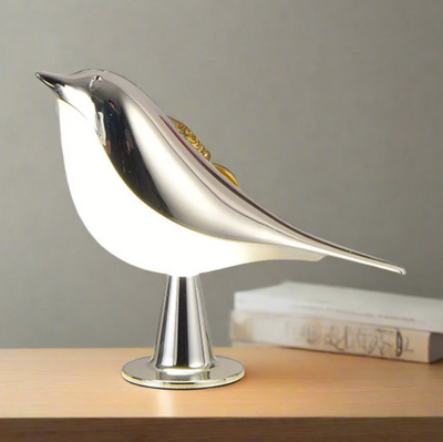 Oiseau Lampe Bord – Elegant Design med Kunstnerisk Også Sølv Bonusvis