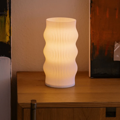 Wub Bordlampe – Naturligt Inspireret Design med Justerbar Dæmpbar Belysning Bonusvis