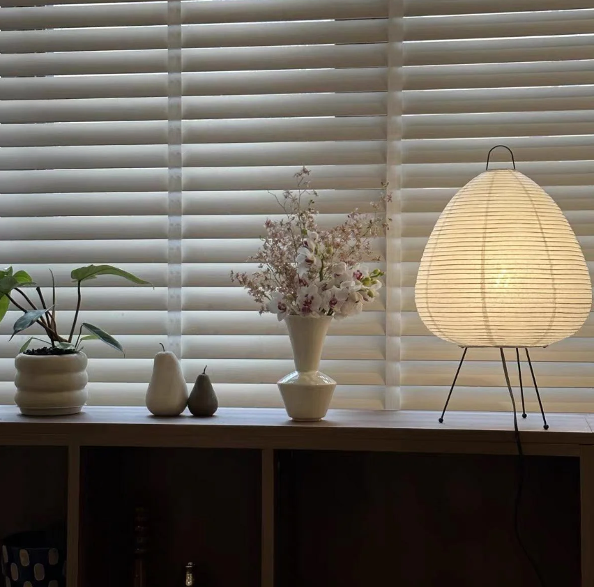 Japansk Stil Papirlampe – Minimalistisk Design med Blød og Beroligende Belysning Bonusvis