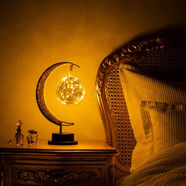 Globe Luna Lampe – Unik Månelys Design til Hygge og Stil Bonusvis