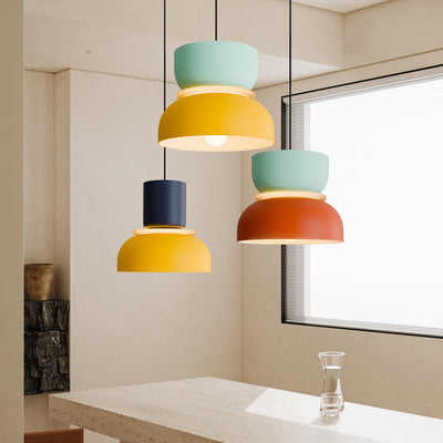 Aria Color Block Nordisk Pendel – Moderne Design og Farverig Belysning Bonusvis