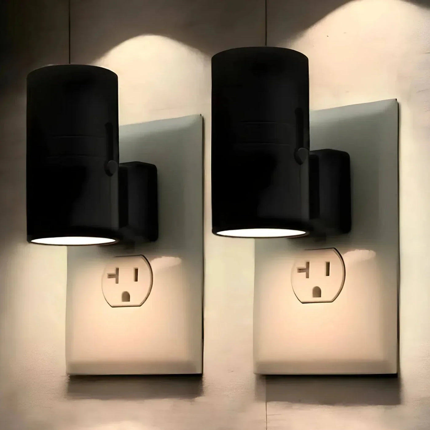 LumaGlow – Justerbar LED Natlampe med Dæmpbar Lys Bonusvis