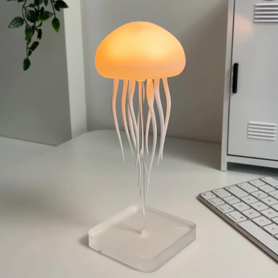 LumiDance LED Lampe – Intelligente og Farverige Meduse Design Bonusvis