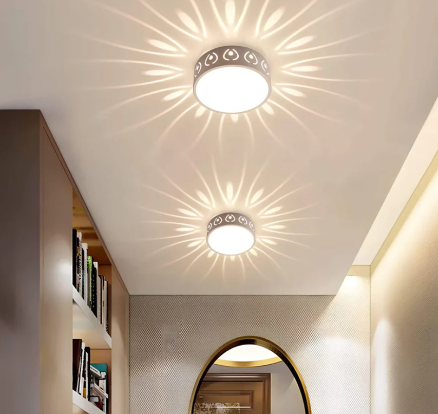LumiEntre LED Loftlampe – Elegant og Luksuriøs Belysning til Entré, Korridor og Balkon Bonusvis