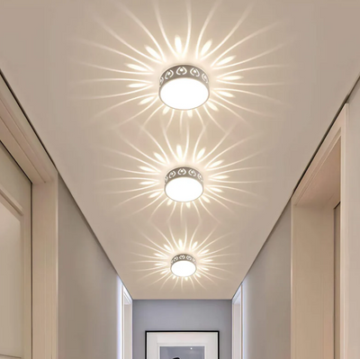 LumiEntre LED Loftlampe – Elegant og Luksuriøs Belysning til Entré, Korridor og Balkon Bonusvis