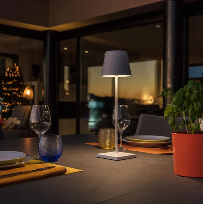 LumiFree Trådløs Bordlampe – Justerbar LED Belysning med Genopladeligt Batteri Bonusvis