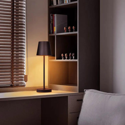 Luxalight | Luksus Trådløs Bordlampe Sort Bonusvis