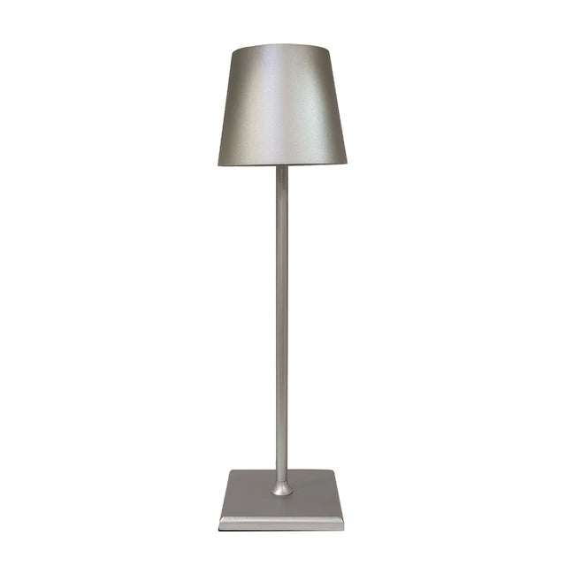 Luxalight | Luksus Trådløs Bordlampe Silver Bonusvis