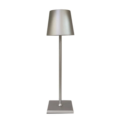 Luxalight | Luksus Trådløs Bordlampe Silver Bonusvis