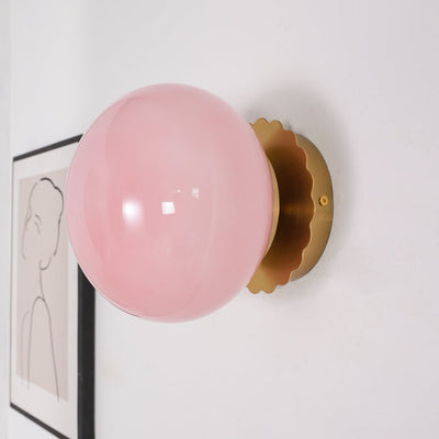 Moderne Væglampe i Metal og Glas – Elegant Design til Stue, Soveværelse og Gang Bonusvis
