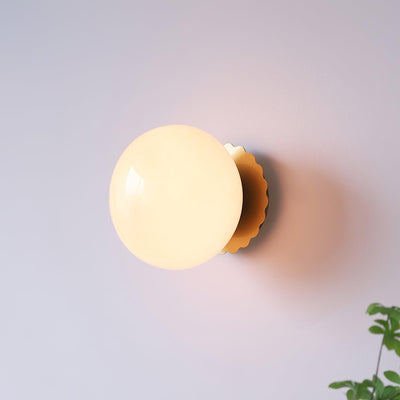 Moderne Væglampe i Metal og Glas – Elegant Design til Stue, Soveværelse og Gang Bonusvis