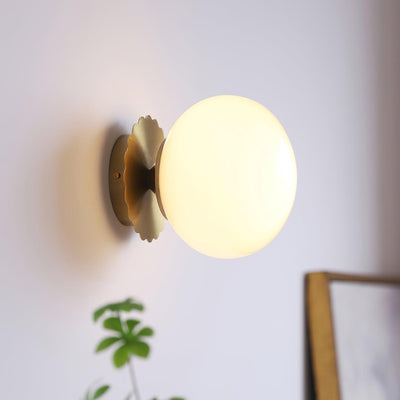 Moderne Væglampe i Metal og Glas – Elegant Design til Stue, Soveværelse og Gang Bonusvis