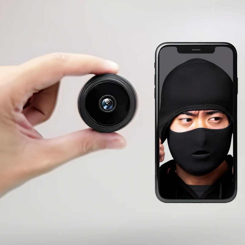Mini WiFi Kamera 1080P HD – Trådløs Overvågning med Nattesyn og Bevægelsesdetektion Bonusvis