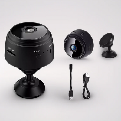 Mini WiFi Kamera 1080P HD – Trådløs Overvågning med Nattesyn og Bevægelsesdetektion Bonusvis