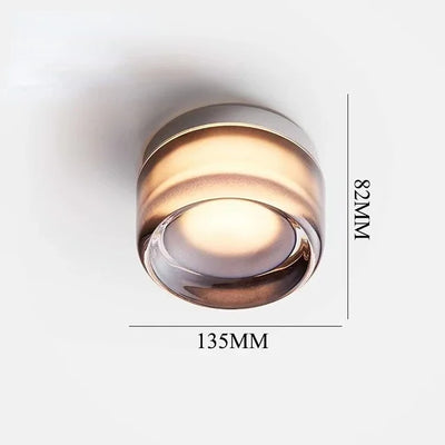 LUMINOVA Ronde Væglampe – Moderne Design og Blød Belysning Grå 3 farver lys Bonusvis