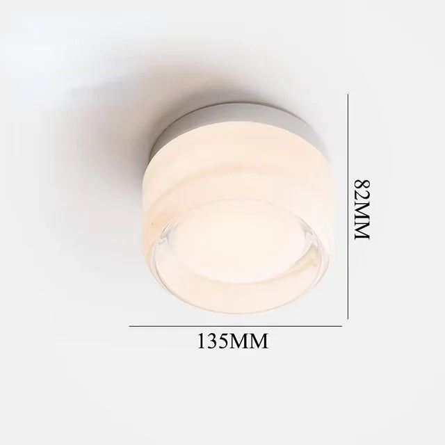 LUMINOVA Ronde Væglampe – Moderne Design og Blød Belysning Hvid 2 3 farver lys Bonusvis