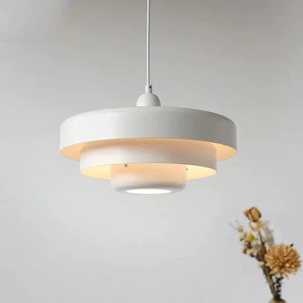 NordicGlow LED Pendellampe – Minimalistisk Skandinavisk Design og Justerbart Lys Hvid Bonusvis