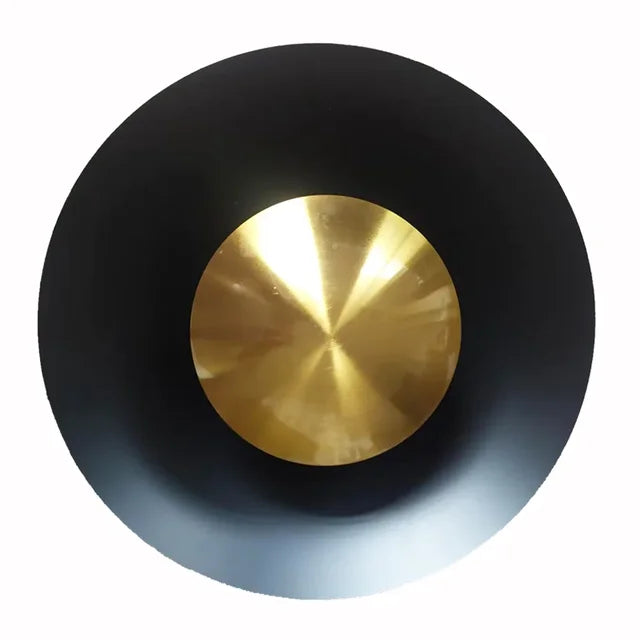 Moderne LED Væglampe med Glasdæksel – Elegant og Energibesparende Belysning Sort Guld Bonusvis