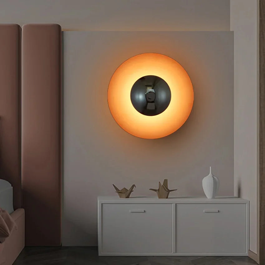 Moderne LED Væglampe med Glasdæksel – Elegant og Energibesparende Belysning Bonusvis