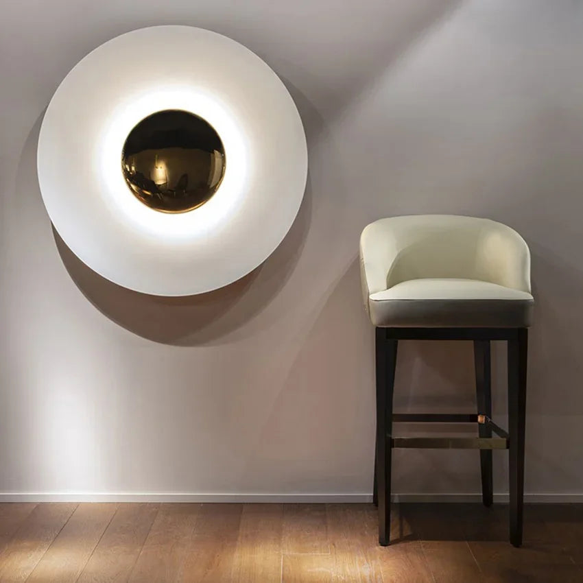 Moderne LED Væglampe med Glasdæksel – Elegant og Energibesparende Belysning Bonusvis