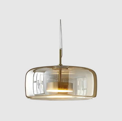Moderne Loftlamper i Glas og Metal – Justerbar Højde, Sæt med 3 Bonusvis