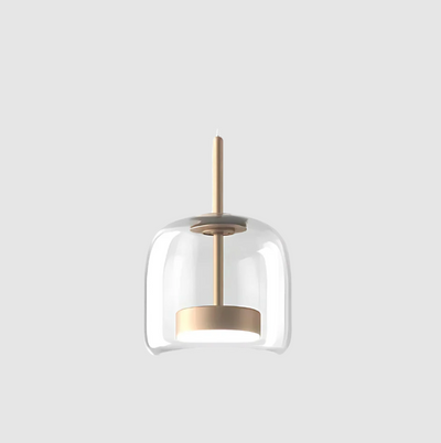 Moderne Loftlamper i Glas og Metal – Justerbar Højde, Sæt med 3 Krystalklarhed 25cm Bonusvis