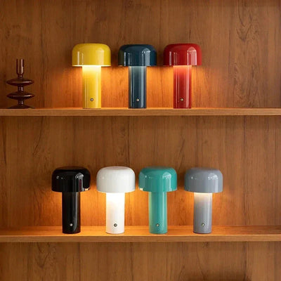 LumiShroom Designlampe – Trådløs LED Bordlampe med Justerbar Lysstyrke Bonusvis