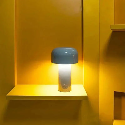 LumiShroom Designlampe – Trådløs LED Bordlampe med Justerbar Lysstyrke Bonusvis