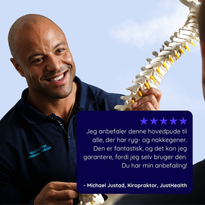 Adaptivo Justerbar Memory Foam Pude – Ergonomisk Hovedpude med Kold og Varm Side Bonusvis