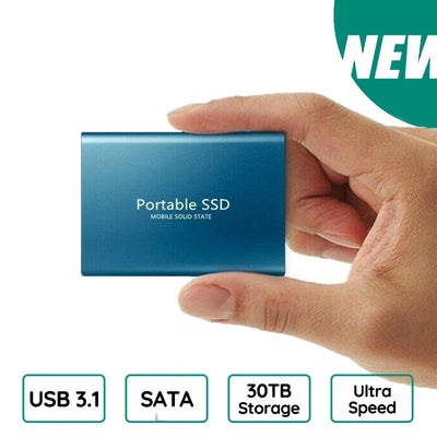 Ekstern SSD 1TB – Ultra-Hurtig og Holdbar med USB 3.1 Bonusvis