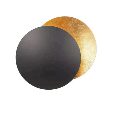 LumiEclipse - Elegant væglampe med justerbar lysrefleksion Guld Sort Bonusvis