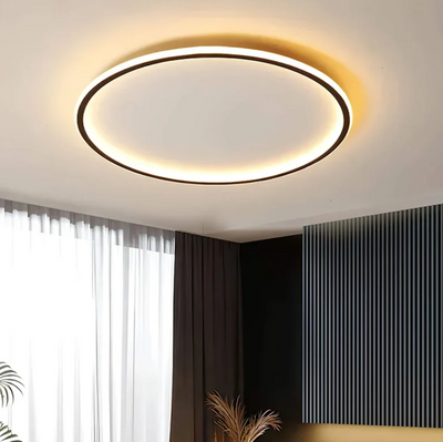 NordiLumi LED Loftlampe – Elegant Nordisk Design med Blødt og Jævnt Lys Sort Bonusvis