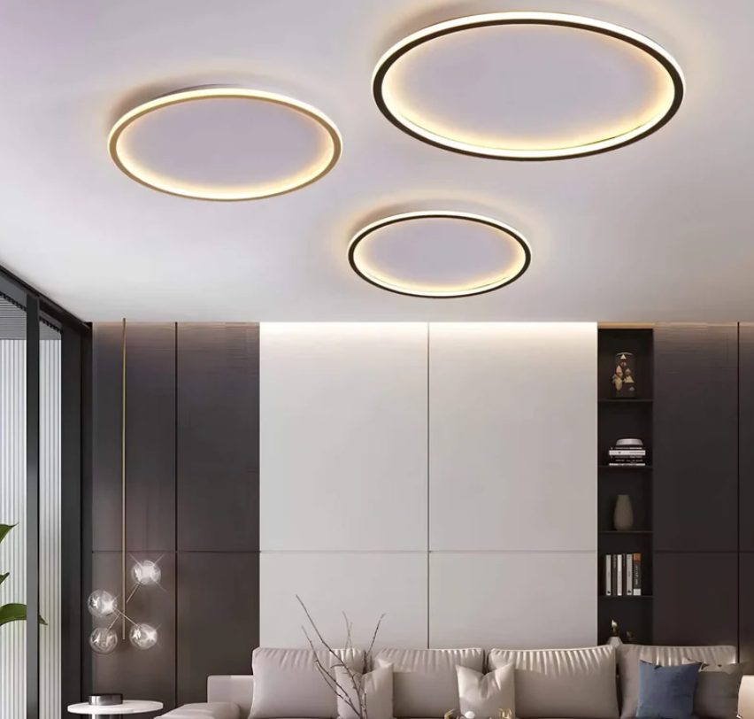 NordiLumi LED Loftlampe – Elegant Nordisk Design med Blødt og Jævnt Lys Bonusvis