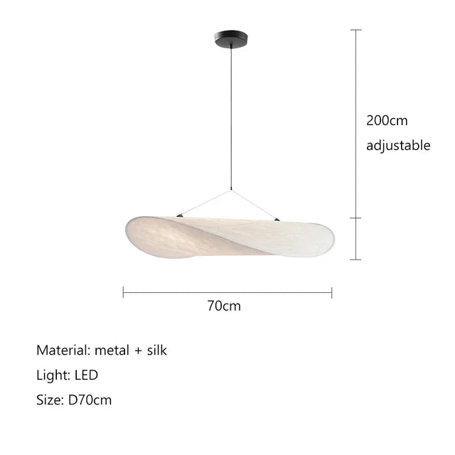 SilkWave Håndlavet Lampe – Blødt Lys med Fjernbetjening Bonusvis