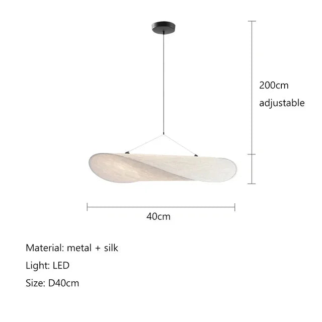 SilkWave Håndlavet Lampe – Blødt Lys med Fjernbetjening Bonusvis