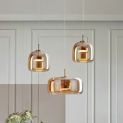 ClearGlow Pendel Lampe – Elegant og Enkel Glaslampe til Moderne Indretning Bonusvis